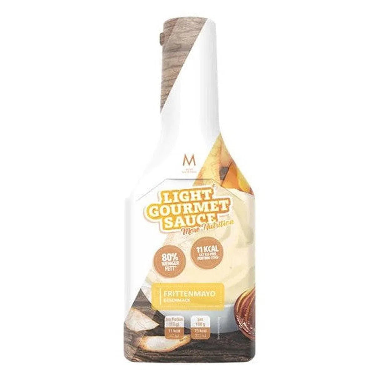 Light Gourmet Sauce 285ml-Saucen-MORE NUTRITION-Frittenmayo-Maniac-Sports