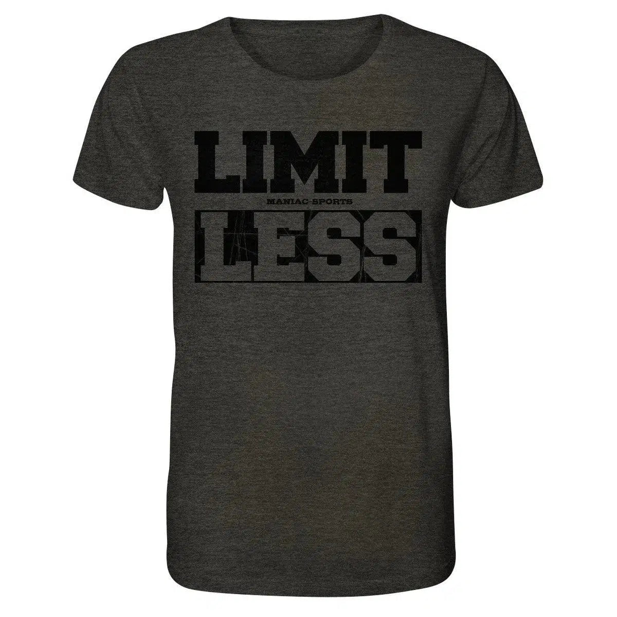 Limit less Shirt-Unisex-Shirts-Maniac-Sports-Dark Heather Grey-XS-Maniac-Sports