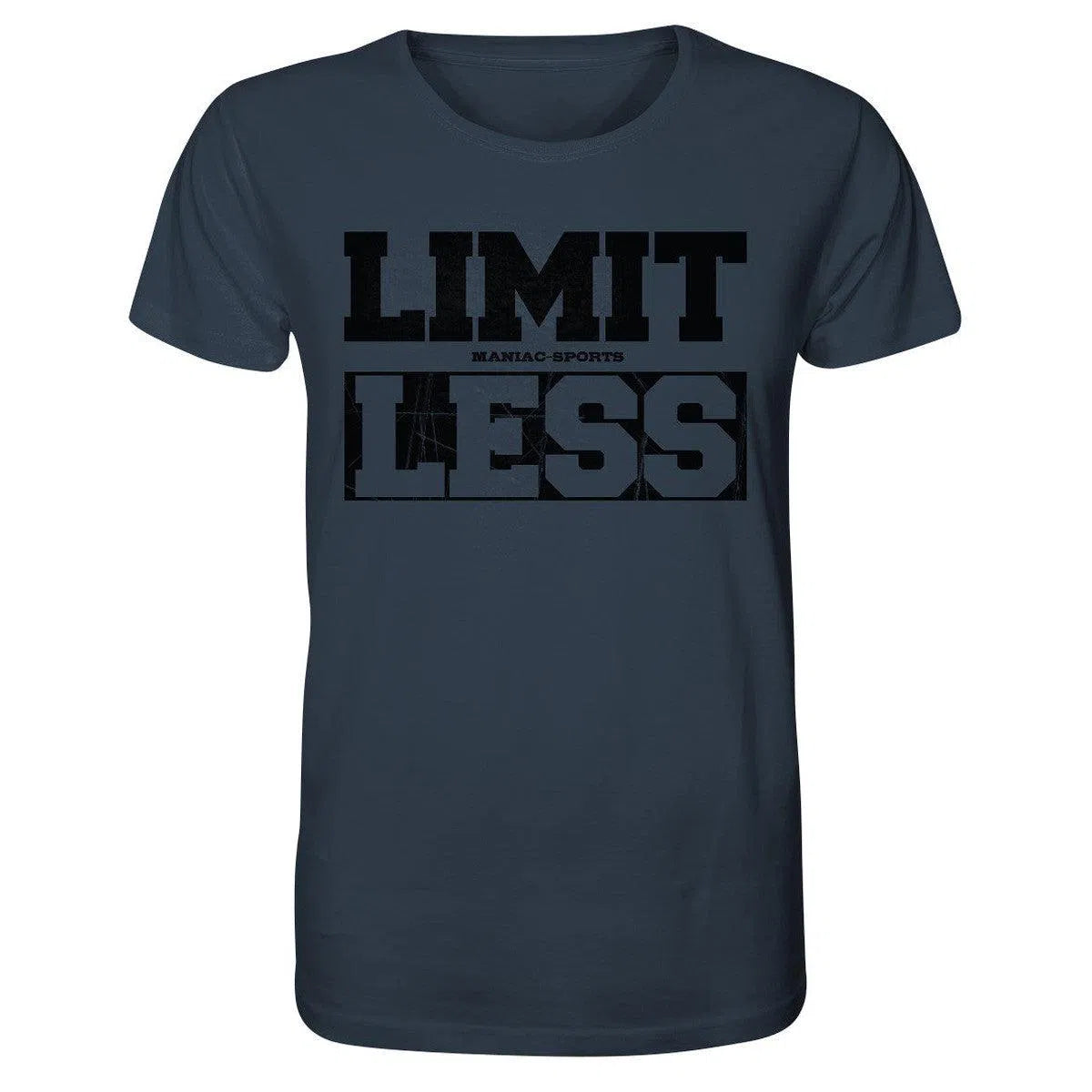 Limit less Shirt-Unisex-Shirts-Maniac-Sports-India Ink Grey-XS-Maniac-Sports