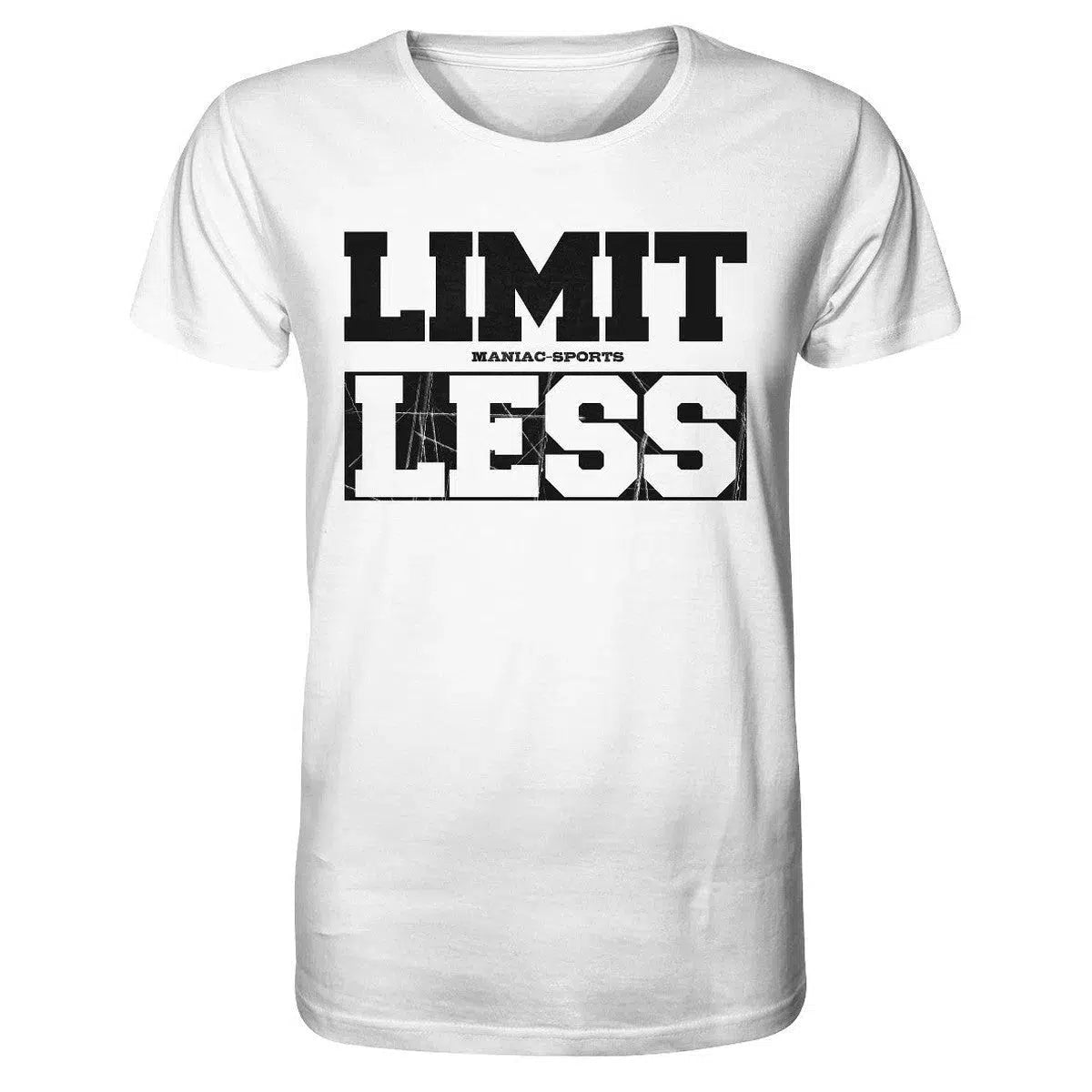 Limit less Shirt-Unisex-Shirts-Maniac-Sports-White-XS-Maniac-Sports