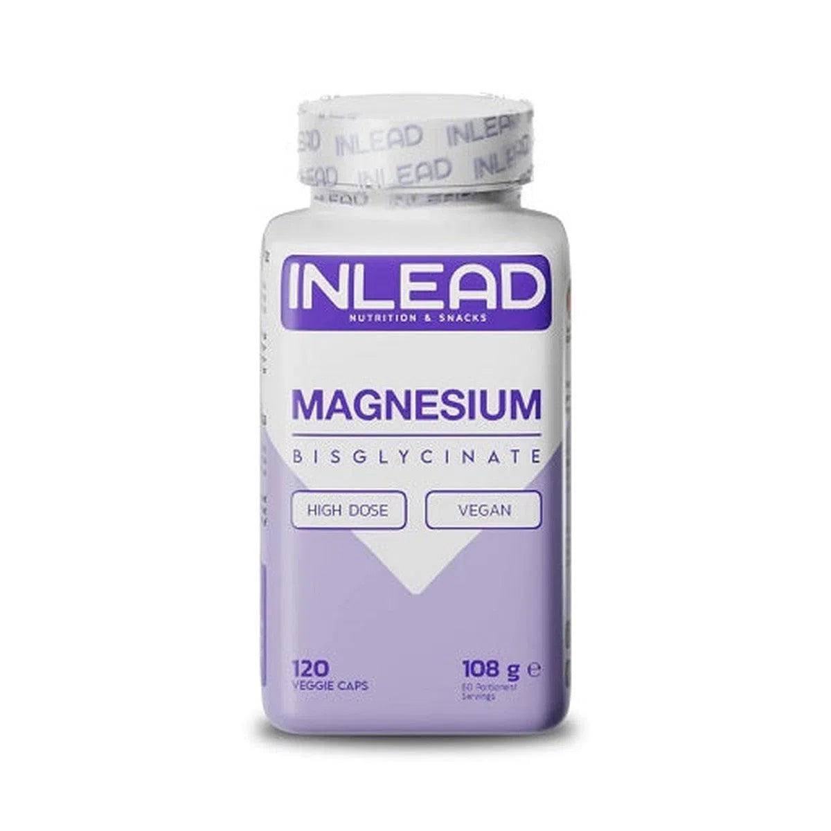 Magnesium Bisglycinate 120 Kapseln-Magnesium-INLEAD-Maniac-Sports