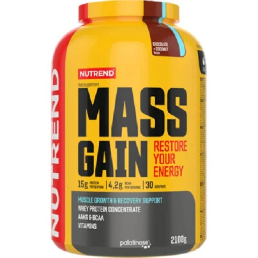 Mass Gain 2100g-Weight Gainer-NUTREND-Banane-Maniac-Sports