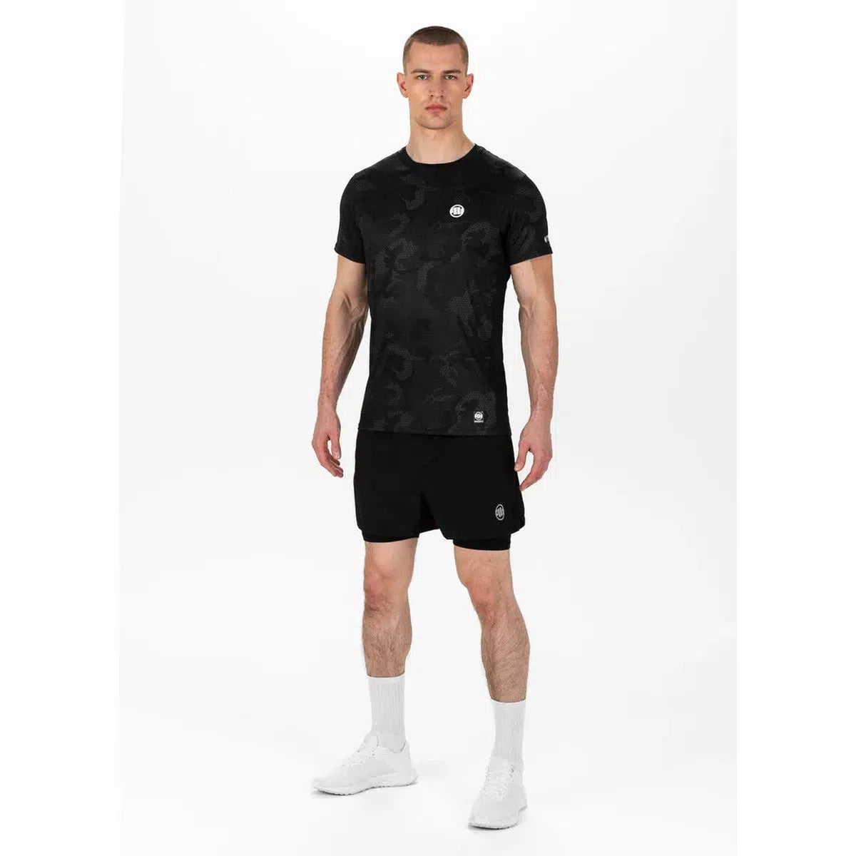 Mesh Performance Pro plus Net Camo II-Fitness Shirt-PIT BULL WEST COAST-S-Maniac-Sports