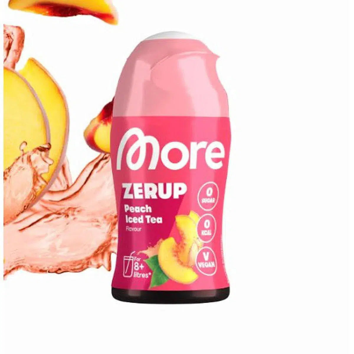 More ZERUP 65ml-Geschmackspulver-MORE NUTRITION-Peach Ice Tea-Maniac-Sports