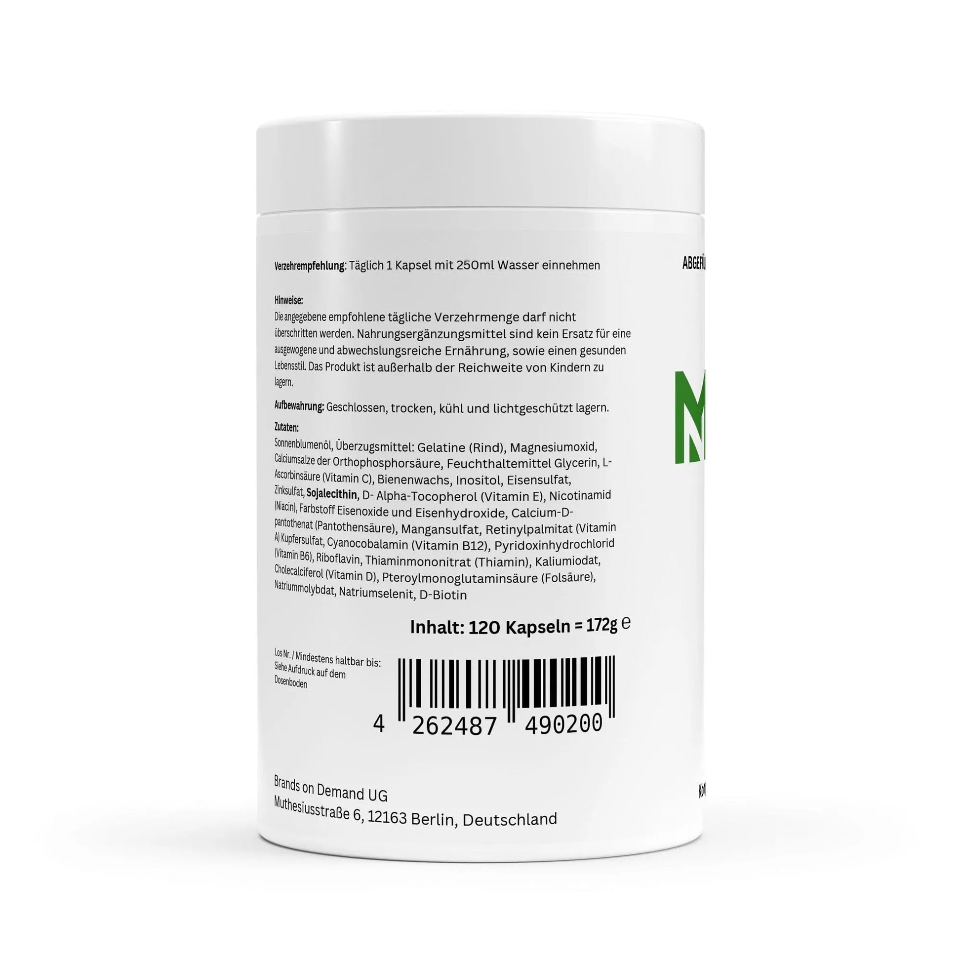 Multi Vitamin und Mineral Komplex 120 Softgels-Multivitamin-Maniac Nutrition-Maniac-Sports