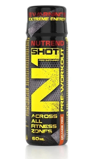N1 Shots 20x 60ml-Pre Workout Booster-NUTREND-Forest Burst-Maniac-Sports