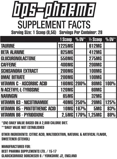 #NOT4PUSSY Booster 240g-Pre Workout Booster-BPS-Pharma-Apple-Maniac-Sports