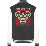Not like the Average College Jacket-Jacken/ Zipper-maniac-sports-Black/White-XS-Maniac-Sports