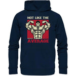 Not like the Average Hoodie-Hoodies-maniac-sports-French Navy-XS-Maniac-Sports