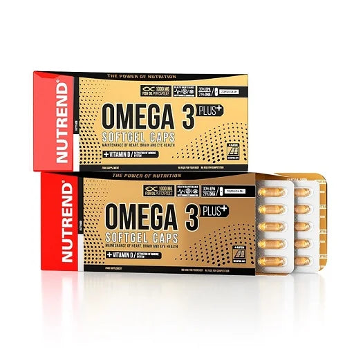 Omega 3 Plus 120 Softgel Kapseln-Omega 3-NUTREND-Maniac-Sports