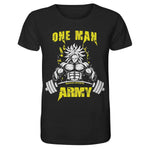 One Man Army Shirt-Unisex-Shirts-maniac-sports-Black-XS-Maniac-Sports