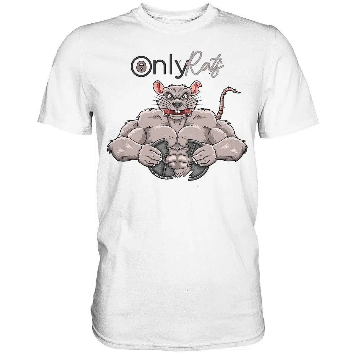 Only Rats Shirt-Unisex-Shirts-Maniac-Sports-White-XS-Maniac-Sports