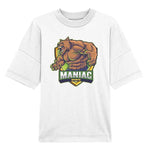 Oversize Shirt-Unisex-Shirts-maniac-sports-White-XS-Maniac-Sports