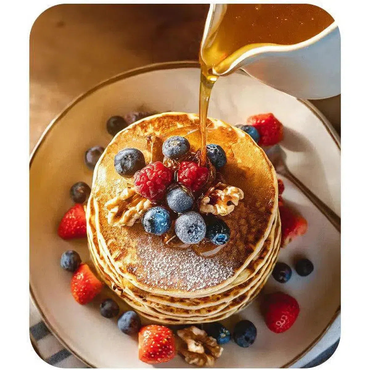 Pancake Protein-Mix 600g Dose-Low Carb Lebensmittel-All Stars-Maniac-Sports