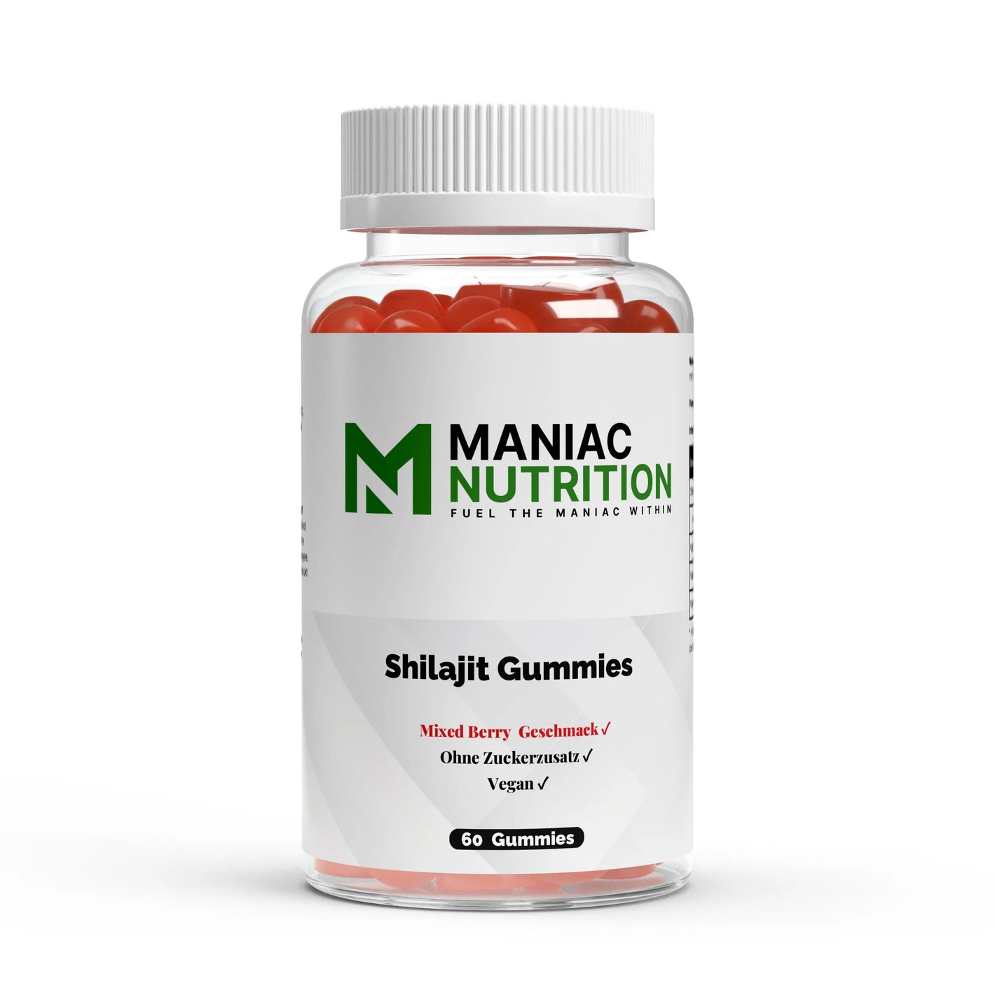 Premium Shilajit Gummies 1000 + Multivitamin 60 Stk-Mineralstoffe-Maniac Nutrition-Maniac-Sports