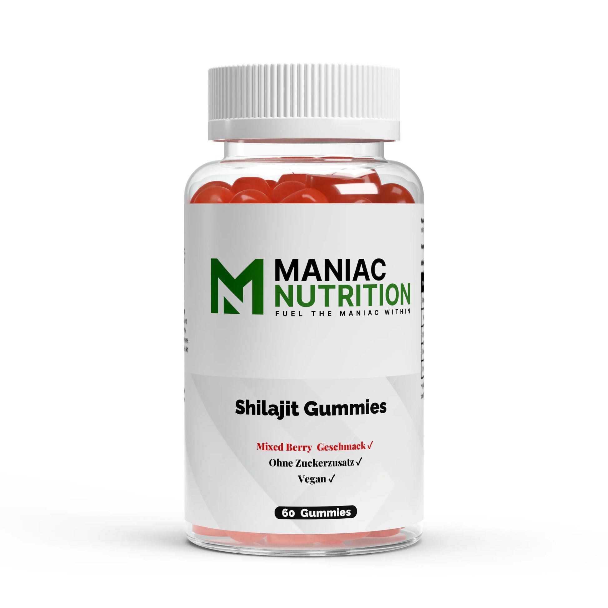 Premium Shilajit Gummies 1000 + Multivitamin 60 Stk-Mineralstoffe-Maniac Nutrition-Maniac-Sports
