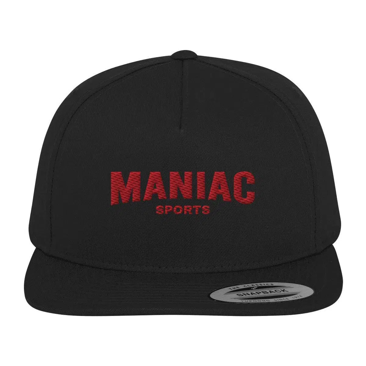 Premium Snapback-Kappen & Mützen-maniac-sports-Black / Black-One Size-Maniac-Sports