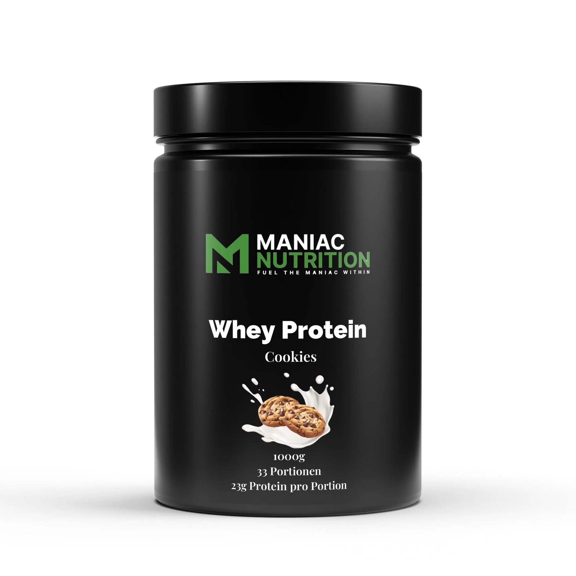 Premium Whey Protein 1000g-Whey Protein-Maniac Nutrition-Cookies-Maniac-Sports
