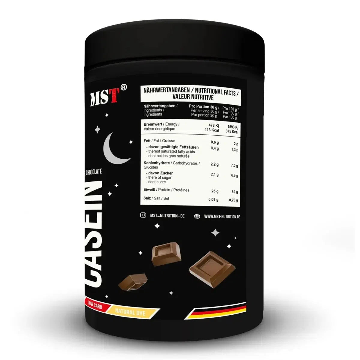 Protein Micellar Casein 900g-Casein Protein-MST-Double Chocolate-Maniac-Sports