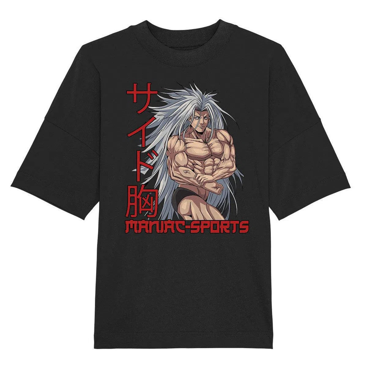 Raizen Maniac Oversize Shirt-Unisex-Shirts-Maniac-Sports-Black-XS-Maniac-Sports