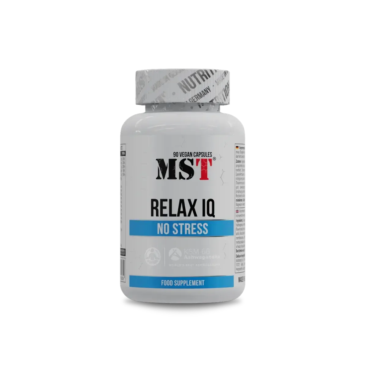Relax IQ Stress 90 Kapseln-Mineralstoffe-MST-Maniac-Sports