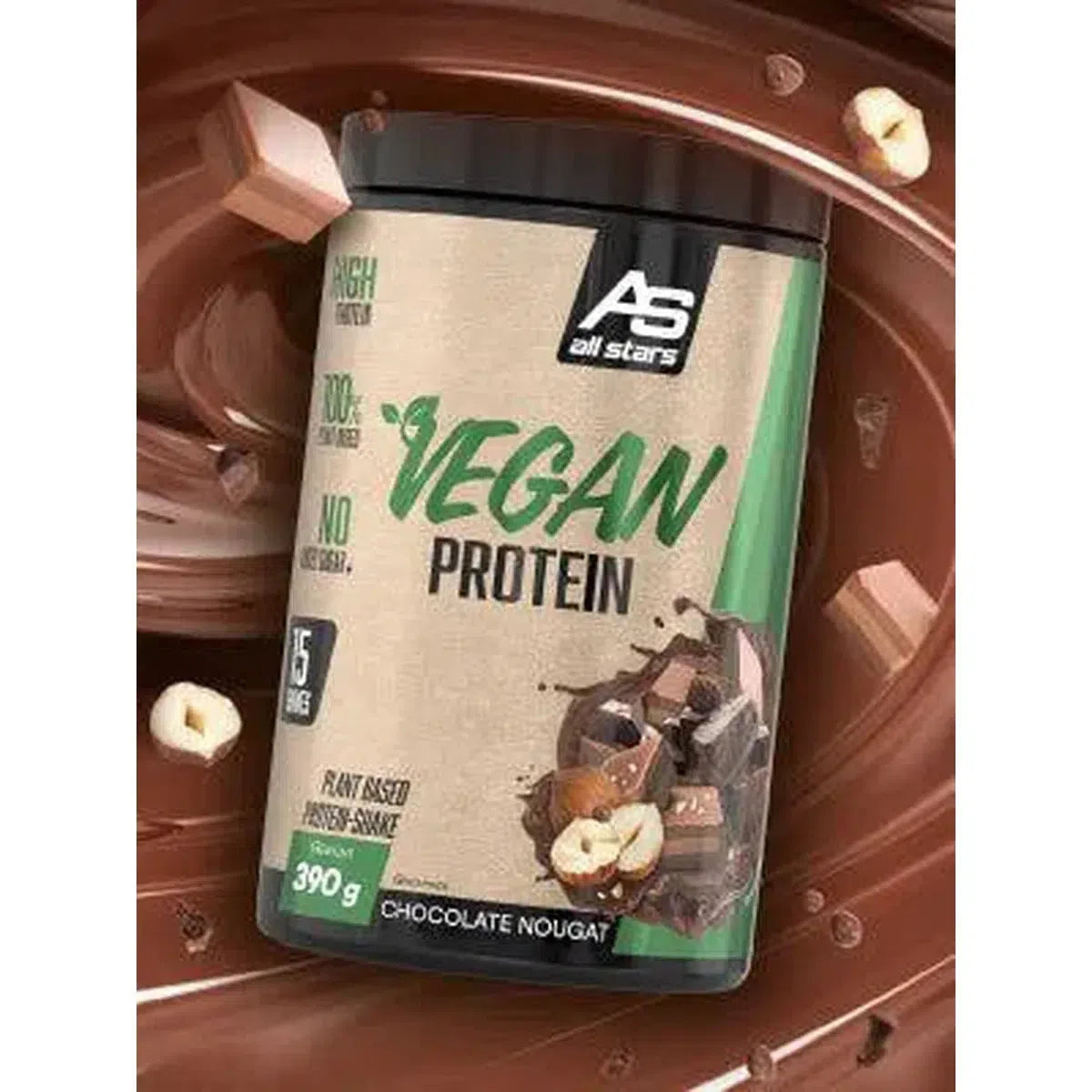 Vegan Protein 390g Dose-Veganes Protein-All Stars-Banana Bread-Maniac-Sports