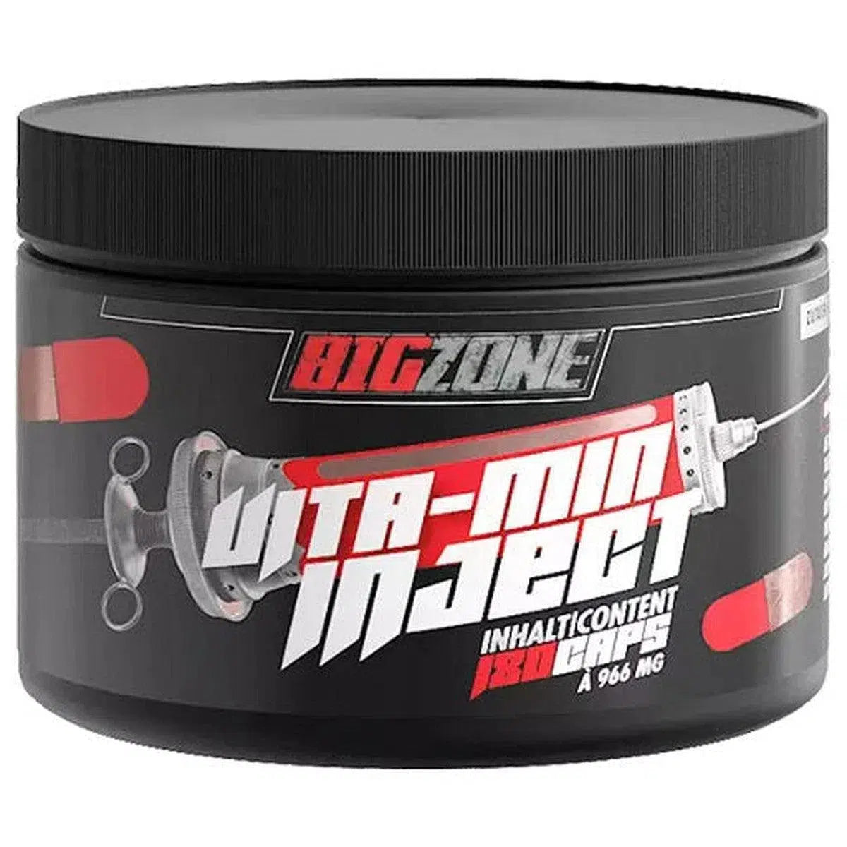 Vita-min Inject 180 Kapseln-Multivitamin-Big Zone-Maniac-Sports