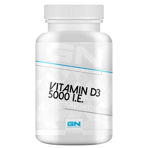 Vitamin D3 5000IE 60 Kapseln-Vitamin D3-GN Labaratories-Maniac-Sports