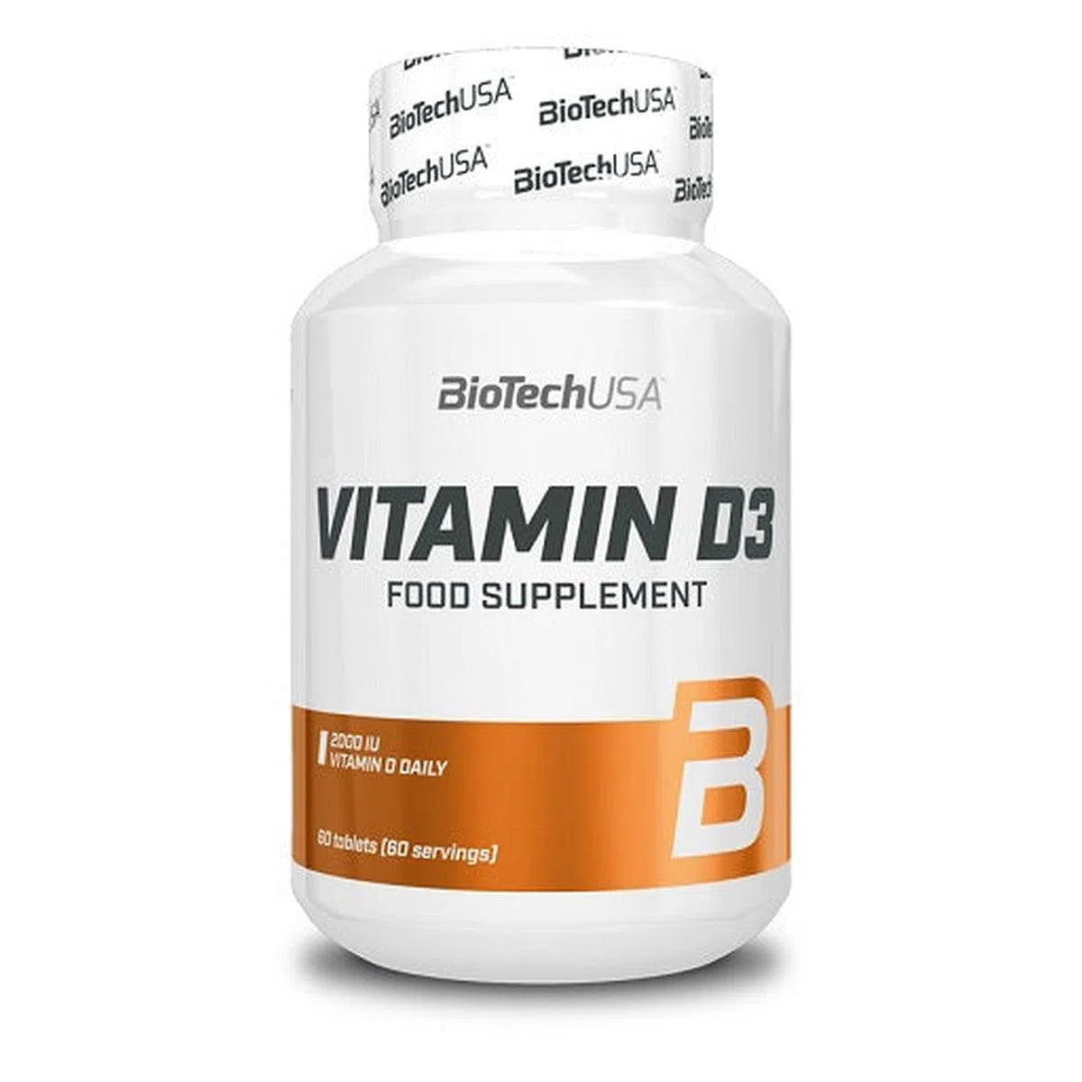 Vitamin D3 60 Tabletten-Vitamin D3-BioTech USA-Maniac-Sports