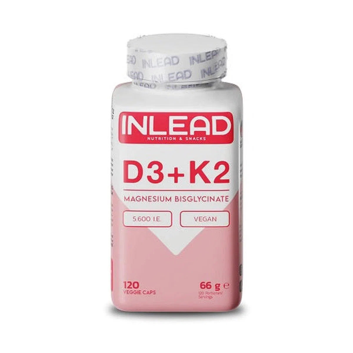 Vitamin D3 + K2 + Magnesium 120 Kapseln-Vitamin D3-INLEAD-Maniac-Sports