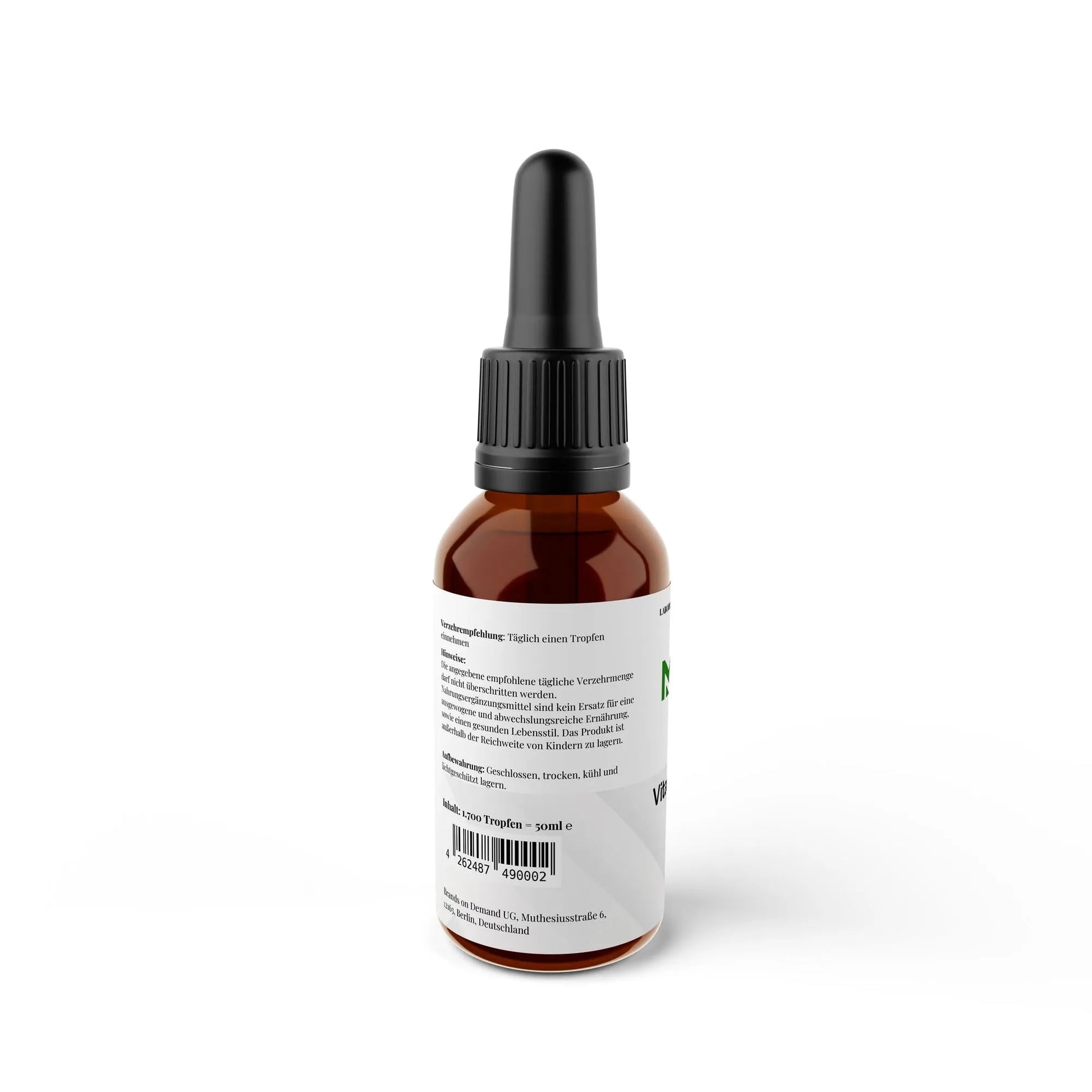 Vitamin D3 + K2 Tropfen 50ml-Vitamin D3-Maniac Nutrition-Maniac-Sports