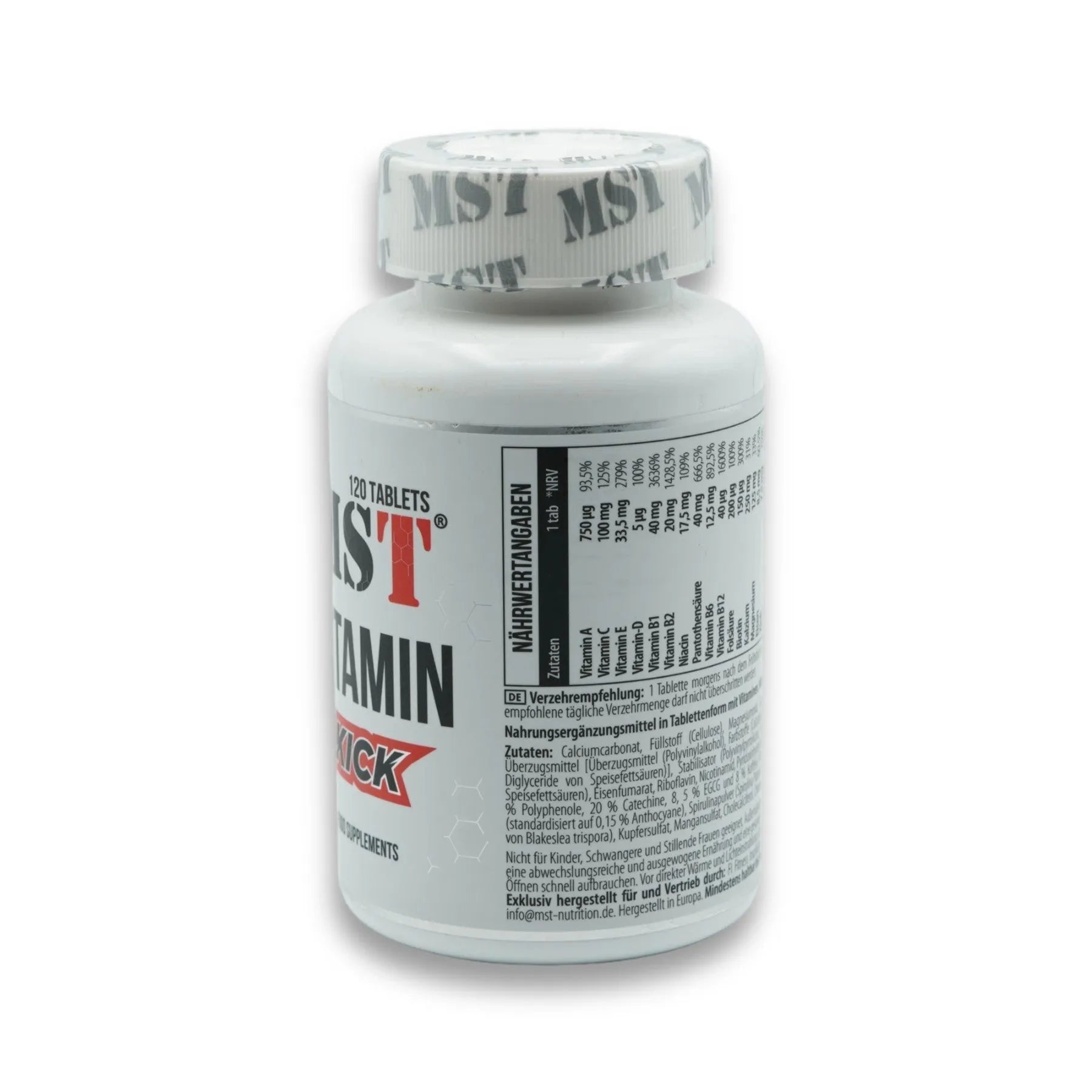 Vitamin Kick 120 Tabl.-Multivitamin-MST-Maniac-Sports