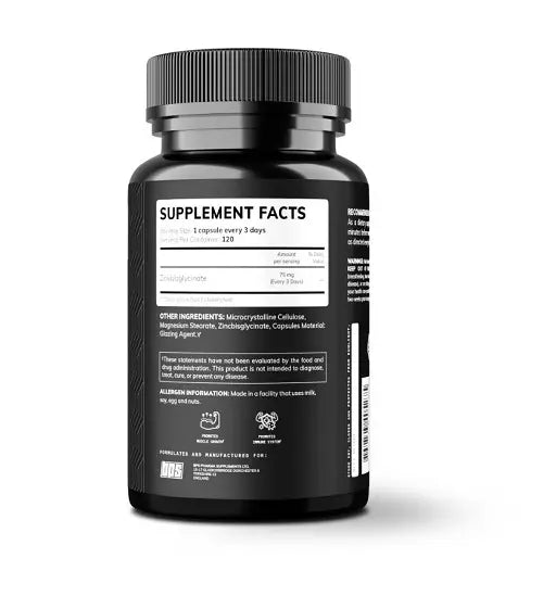 Zinc 120 caps-Zink-BPS-Pharma-Maniac-Sports