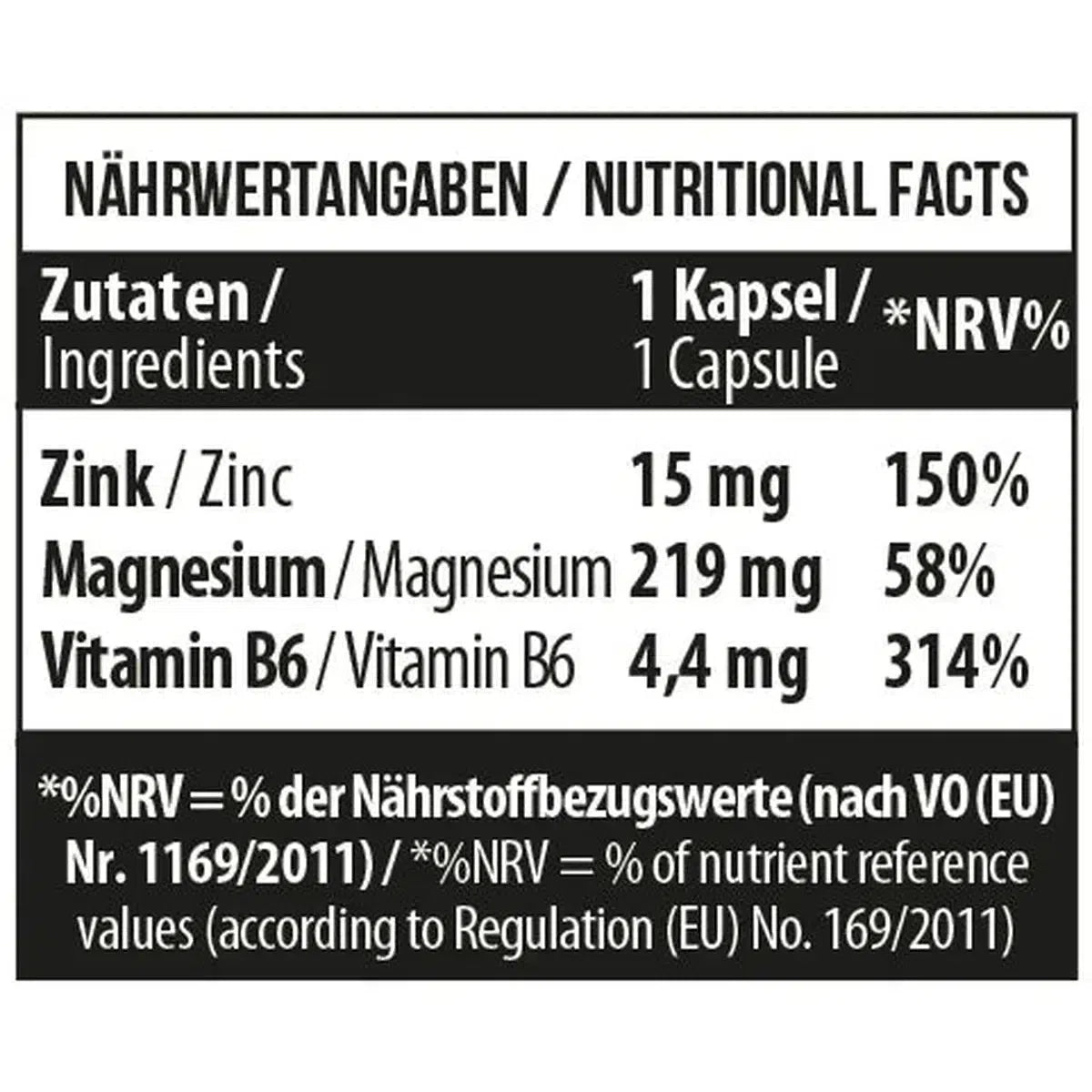 Zinc B6 Magnesium 120 Tabl.-Mineralstoffe-MST-Maniac-Sports