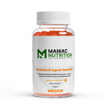 Kurkuma + Ingwer + Schwarzer Pfeffer Gummies 60 Stk.-Mineralstoffe-Maniac-Sports.de