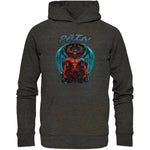 maniac-sports-Pain Hoodie-Hoodies-Dark Heather Grey-XS-Maniac-Sports