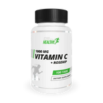 Healthy Vitamin C + Rosehip 1000mg 100 Tabl.-Vitamin C-Maniac-Sports.de