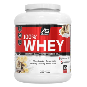 100% Whey Protein 2270g Dose-Whey Protein-All Stars-Banana Split-Maniac-Sports