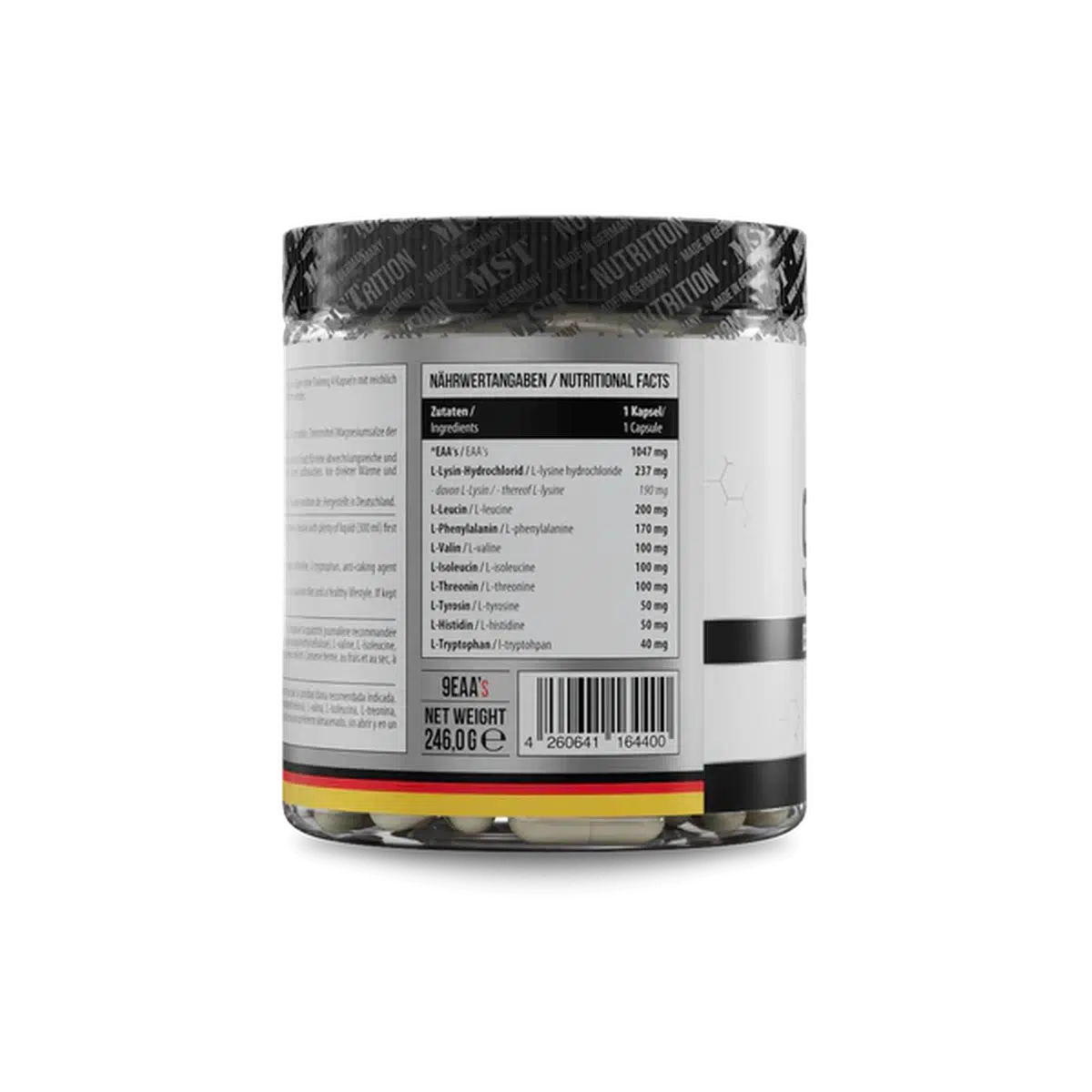 9EAAs 120/200 Kapseln-EAA-MST-120 Kapseln-Maniac-Sports