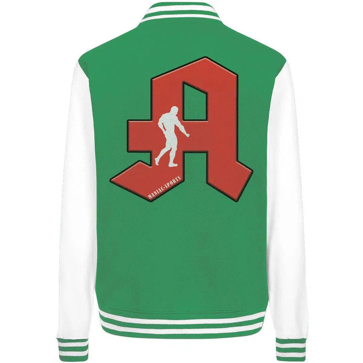 "APOTHEKER" College Jacket-Jacken/ Zipper-maniac-sports-Green/White-XS-Maniac-Sports