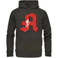 "APOTHEKER" Hoodie-Hoodies-maniac-sports-Dark Heather Grey-XS-Maniac-Sports
