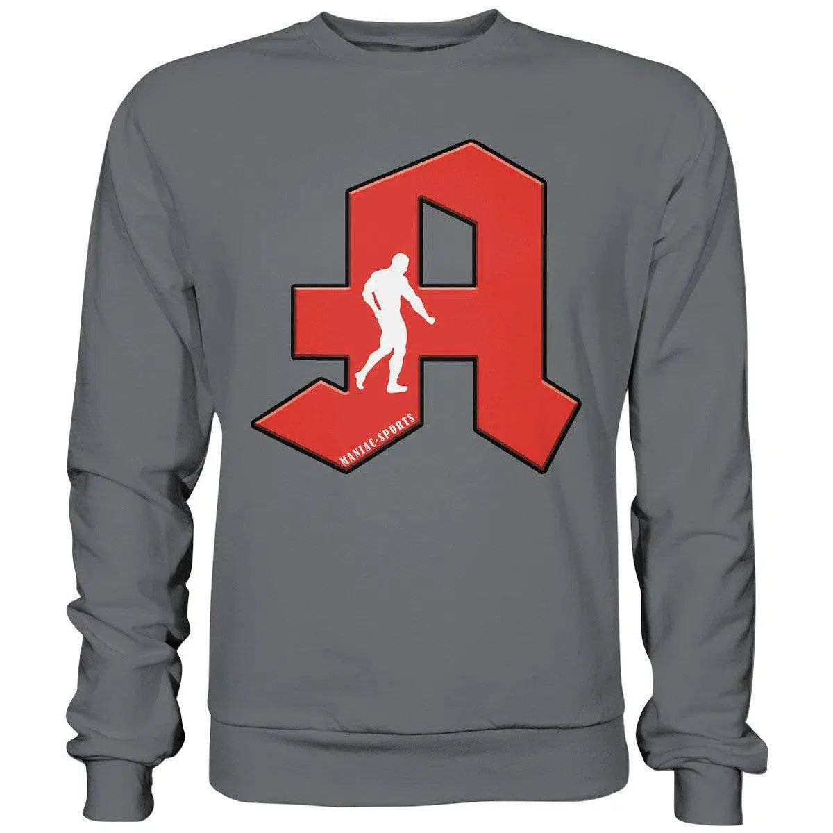 "APOTHEKER" Sweatshirt-Sweatshirts-maniac-sports-Steel Grey (Solid)-S-Maniac-Sports