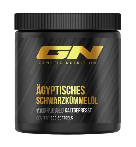 Ägyptisches Schwarzkümmel Öl 200 Kapseln-Mineralstoffe-GN Labaratories-Maniac-Sports