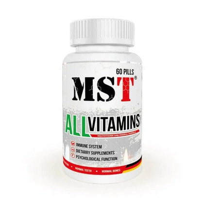 All Vitamins 60 Pillen-Multivitamin-MST-Maniac-Sports