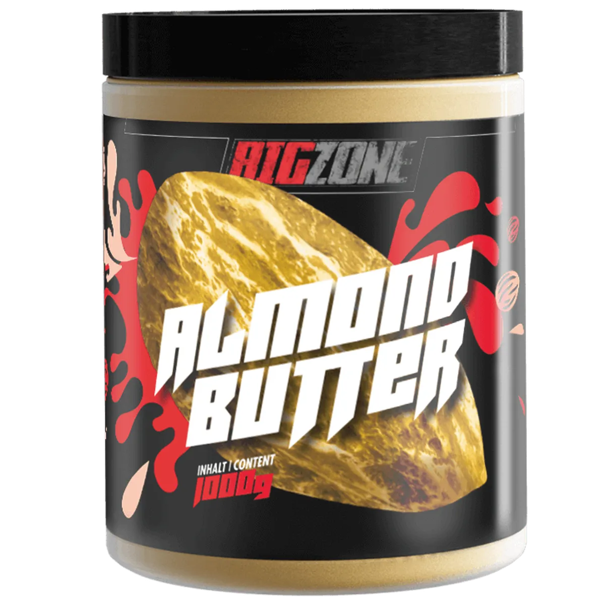 Almond Butter 1000g-Low Carb Lebensmittel-Big Zone-Maniac-Sports