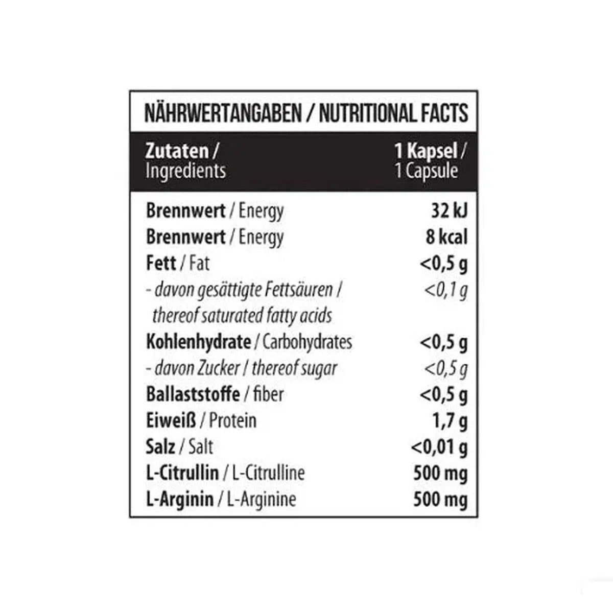 Amino Pump 120 Kapseln-Pre Workout Booster-MST-Maniac-Sports