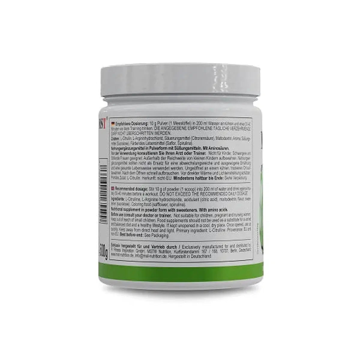 Amino Pump 500g-Pre Workout Booster-MST-Green Apple-Maniac-Sports