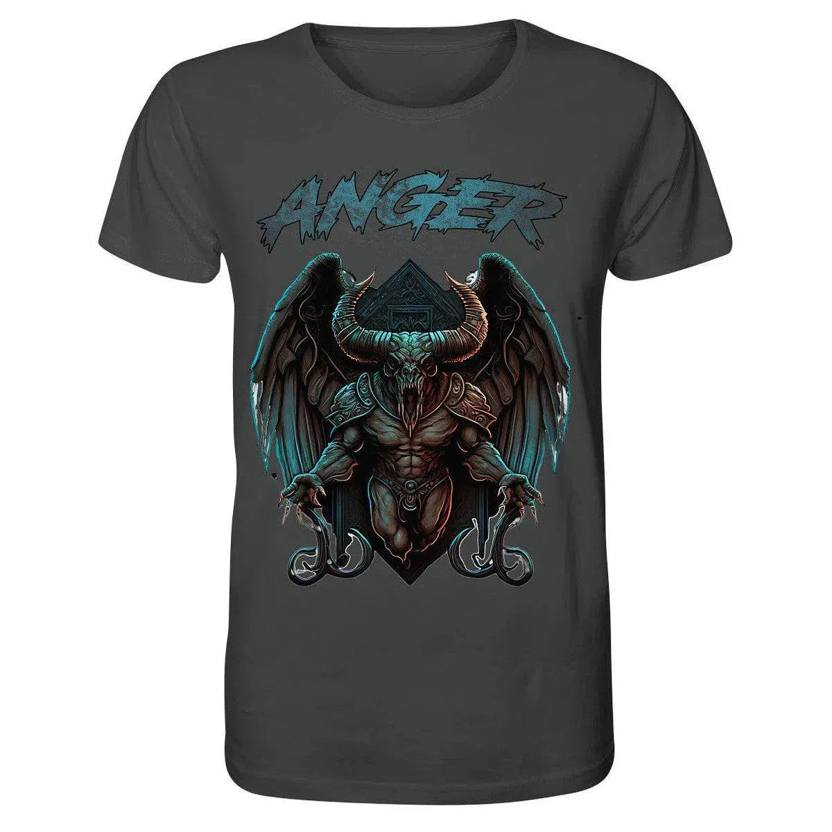 Anger Shirt-Unisex-Shirts-maniac-sports-Anthracite-XS-Maniac-Sports
