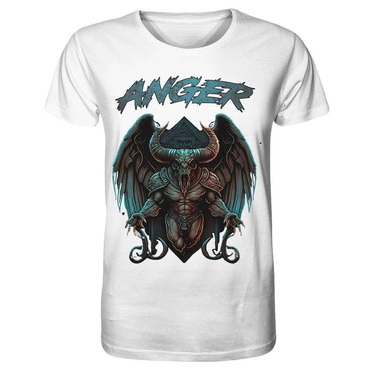 Anger Shirt-Unisex-Shirts-maniac-sports-White-XS-Maniac-Sports