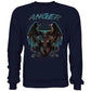Anger Sweatshirt-Sweatshirts-maniac-sports-Oxford Navy-S-Maniac-Sports